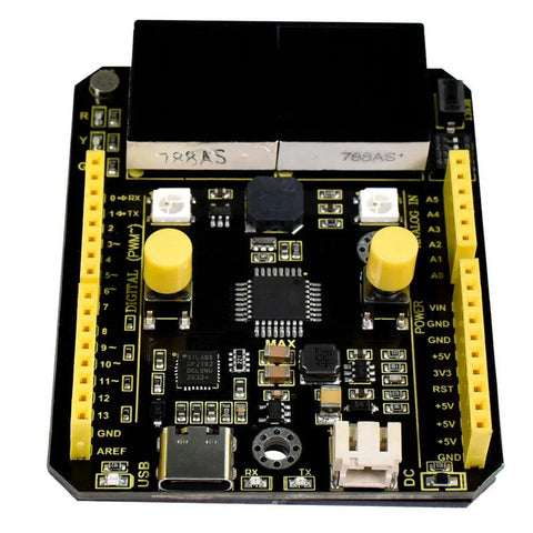 Keyestudio UNO MAX Dev Board Onboard - OpenELAB