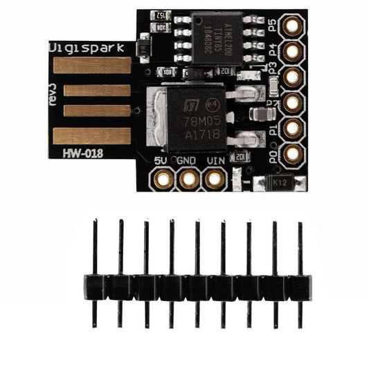 Digispark Rev.3 Kickstarter with Attiny85 and USB - OpenELAB