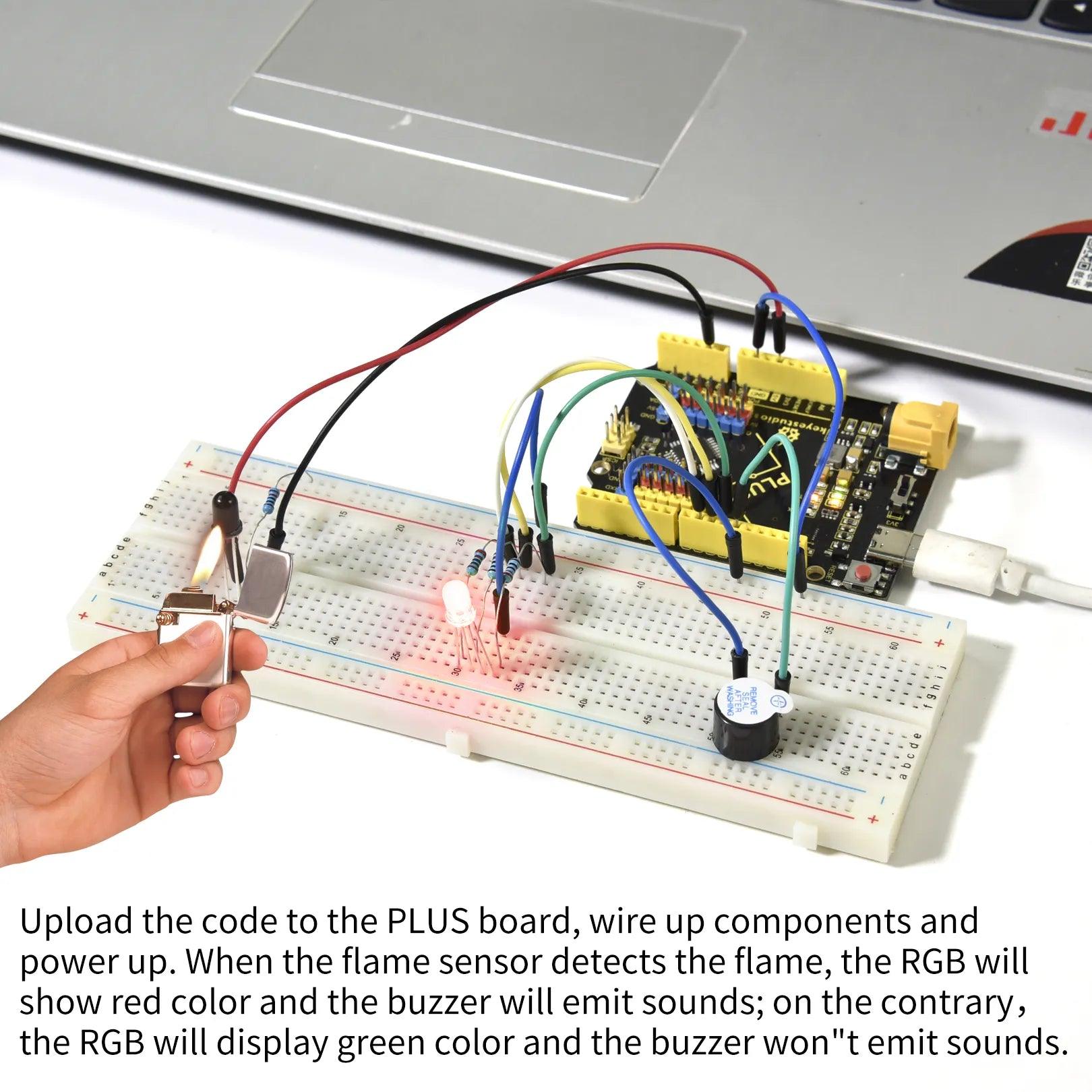 Keyestudio Basic Starter Kit for Arduino DIY with Board - OpenELAB