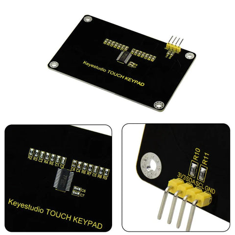 Keyestudio TTP229L 16-key Touch Sensor for arduino Uno R3 - OpenELAB