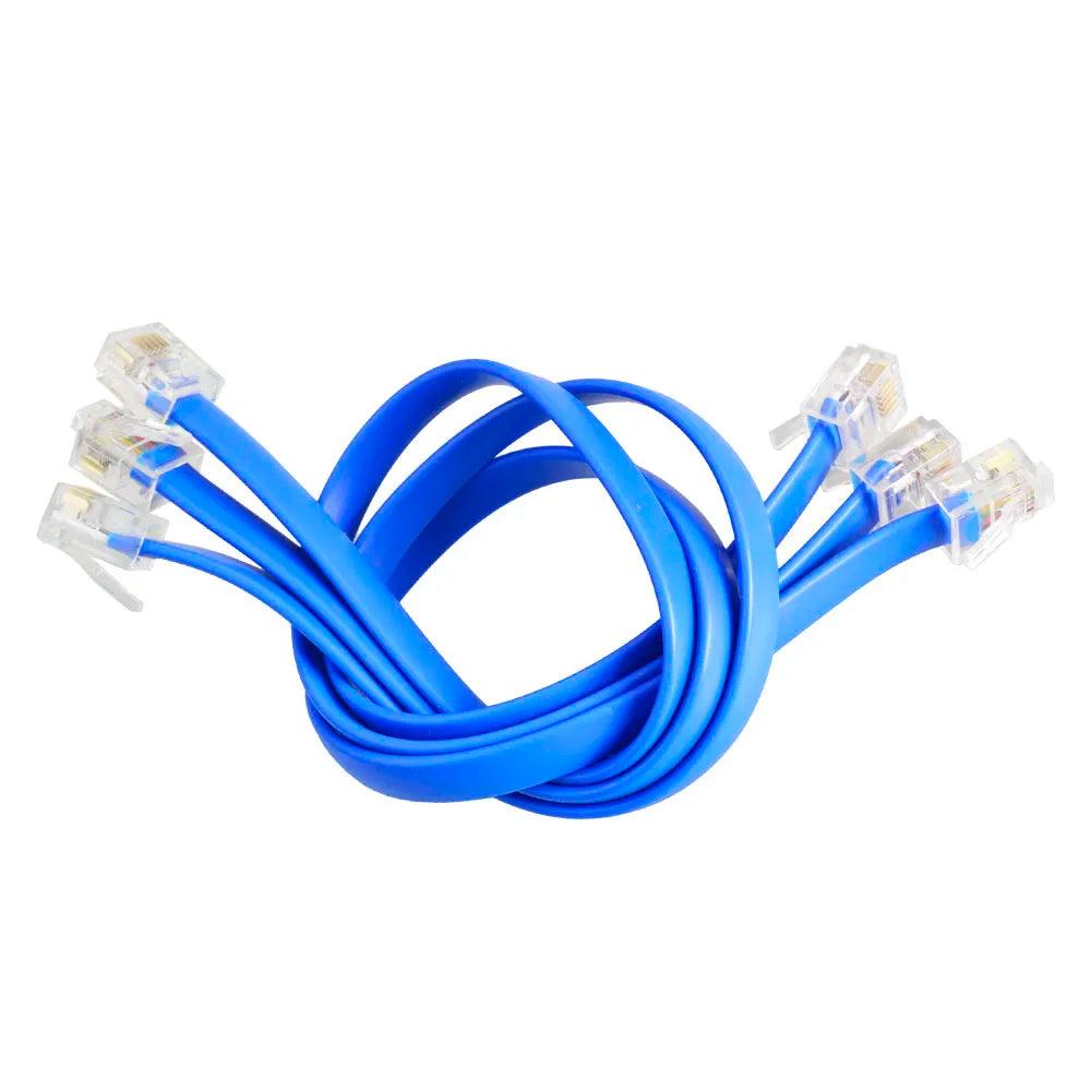 Keyestudio EASY PLUG RJ11 Connection Cable with Crystal Port 5pcs - OpenELAB