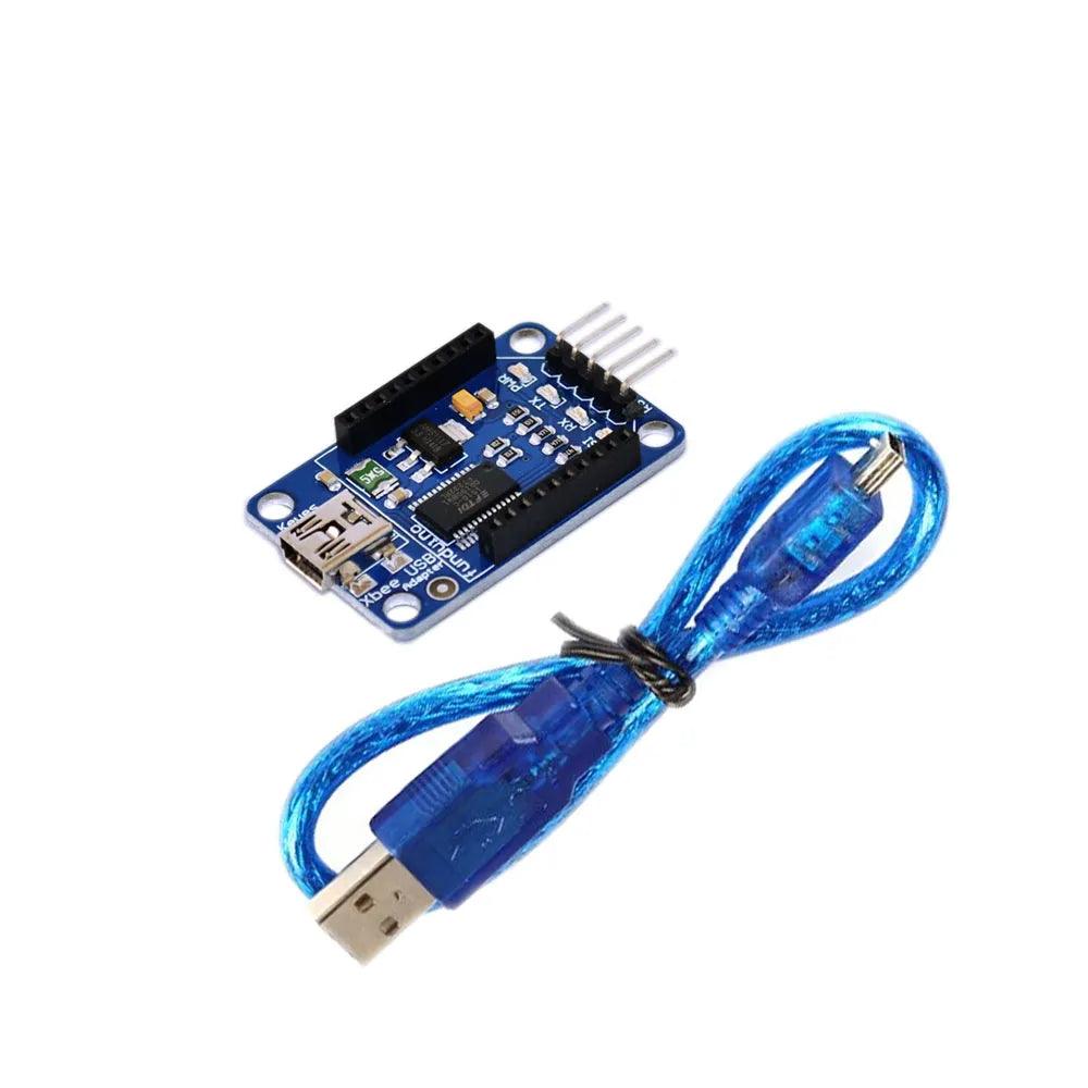 Adaptador Bluetooth Bee Xbee Módulo adaptador USB (azul) + cable USB