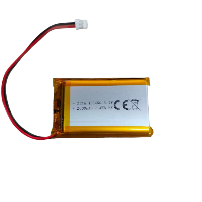 OpenELAB 103450 2000mAh polymeerilitiumpatteri 3.7V