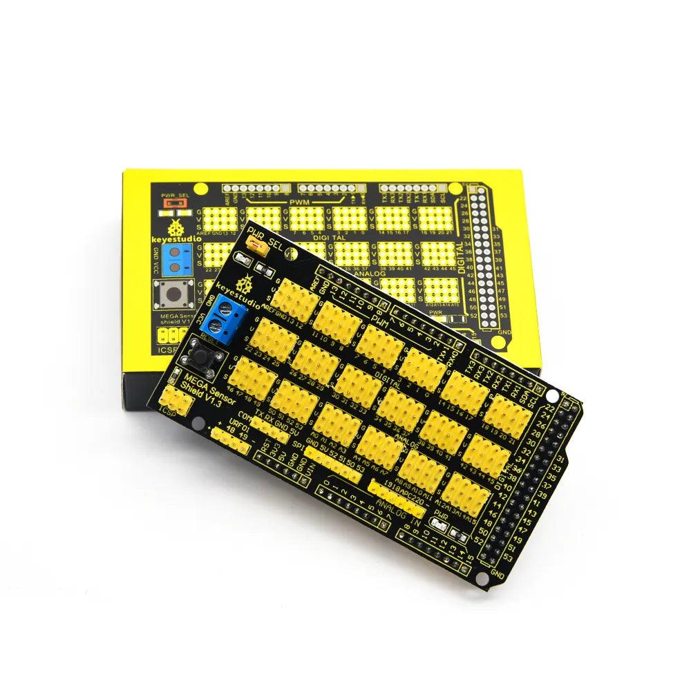 Keyestudio MEGA Sensor Shield V1 for Arduino Mega - OpenELAB