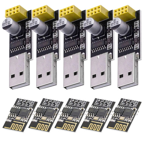 ESP8266 ESP-01S with USB adapter Wlan WiFi module - OpenELAB