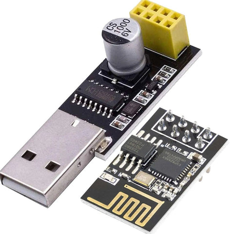 ESP8266 ESP-01S with USB adapter Wlan WiFi module - OpenELAB