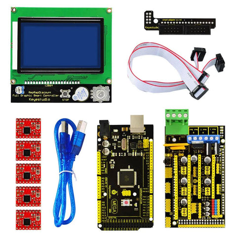 OpenELAB 3D-Drucker-Kit RAMPS1.4 + Mega2560 + 5xA4988 + LCD12864