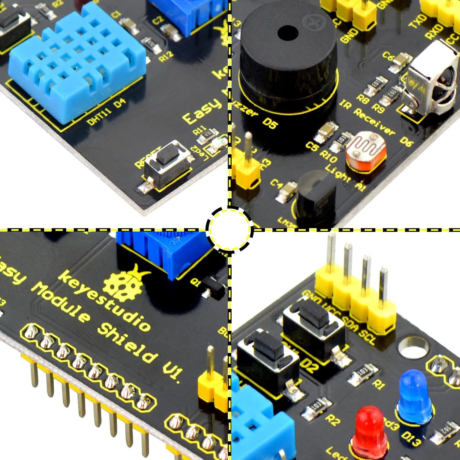 Keyestudio Multi-purpose Shield V1 for Arduino Starter - OpenELAB