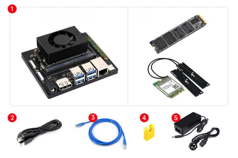 Kit de desarrollo NVIDIA Jetson Orin NX 16GB eMMC