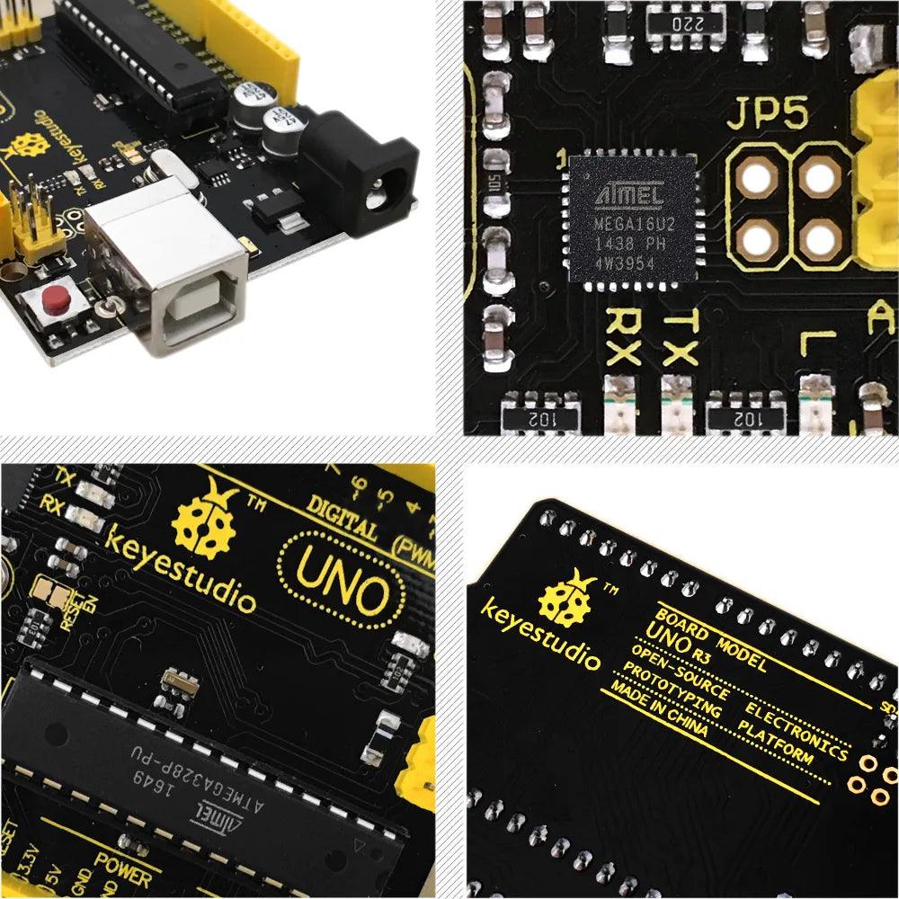 Keyestudio UNO R3 Dev Board Compatible With Arduino Uno R3 - OpenELAB