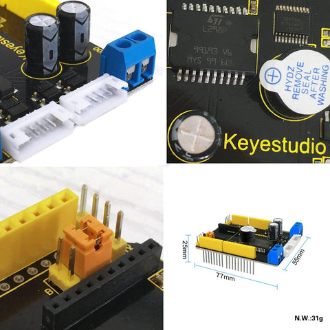 Keyestudio Balance Car Shield - OpenELAB