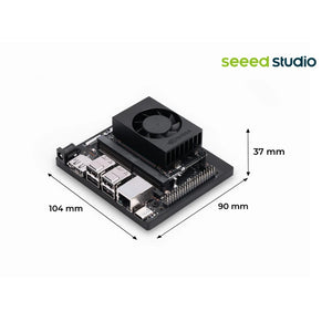 Seeed Studio NVIDIA Jetson Orin Nano Super Developer Kit dimensions image