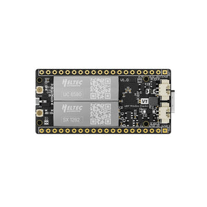 HELTEC Mesh Node T096 863-870MHz white background front angled view