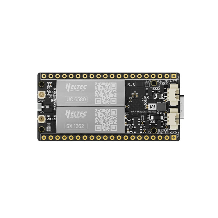 HELTEC Mesh Node T096 863-870MHz white background front angled view