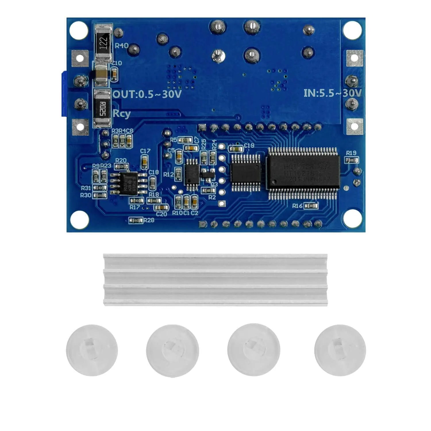 HW-140 DC-DC Buck Boost Converter Step Up/Down, LCD display - OpenELAB