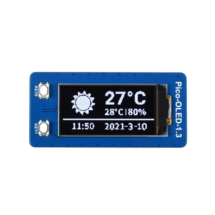Waveshare Pico-OLED-1.3 angled product image