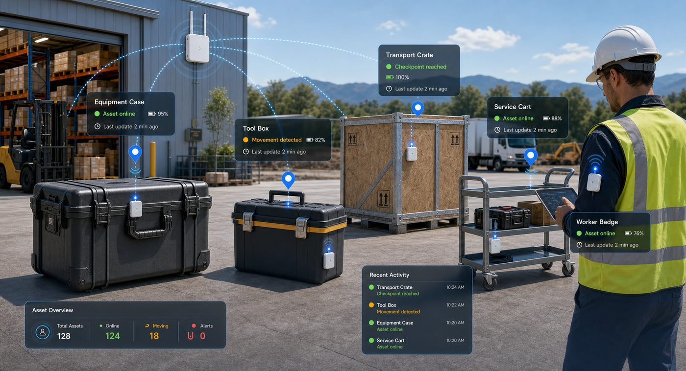Asset Tracking for Equipment, Tools, and Mobile Field Assets